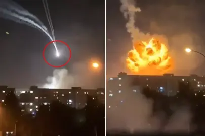 İran, İsrail'i hipersonik füzelerle vurdu