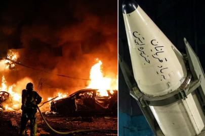 İran'ın füzelere yazdığı mesaj gündem yarattı