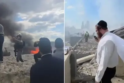 İsrail'i savaş alanına çeviren saldırı! Taş üstünde taş kalmadı