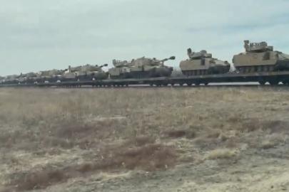 Kara harekatı hazırlığı mı? İnternete düşen görüntü dünyayı tedirgin etti