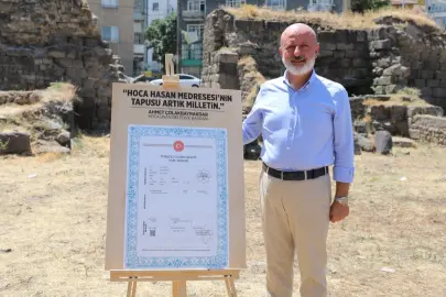 Kayseri'nin ilk medresesinde restorasyon zamanı