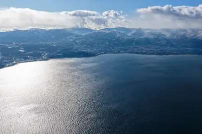 Kuvvetli yağış Sapanca Gölü’nü 8 santimetre yükseltti