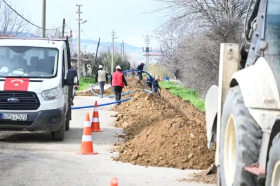 Manisa Alaşehir'de 40 yıllık su çilesi son buluyor