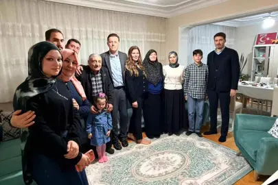 Milletvekili Hatipoğlu, iftarda şehit ailesine misafir oldu