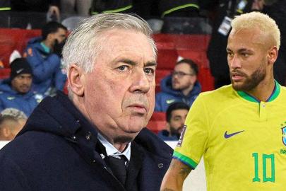 Neymar milli takıma çağrılmadı! Carlo Ancelotti sebebini açıkladı: 'Hazır değil'