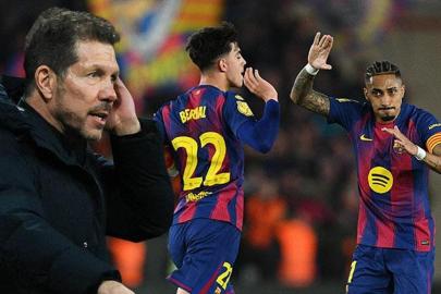 (ÖZET) Barcelona peri masalını gerçekleştiremedi! Atletico Madrid finale yükseldi | Barcelona - Atletico Madrid maç sonucu: 3-0