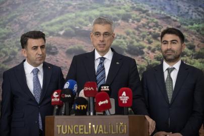 Sağlık Bakanı Memişoğlu, Tunceli'de konuştu Açıklaması