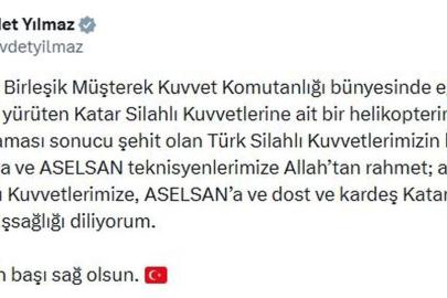 Siyasilerden helikopter kazası şehitleri için taziye mesajları