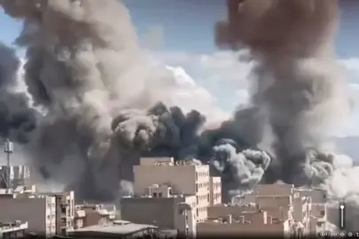 Tahran mahşer yeri! İsrail saldırdı, dumanlar gökyüzünü kapladı