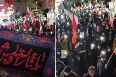 Tahran sokaklarında öfke seli: Binlerce İranlı sokaklarda