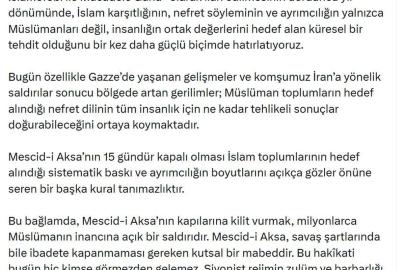 TBMM Başkanı Kurtulmuş: 'Mescid-i Aksa'nın kapılarına kilit vurmak, milyonlarca Müslümanın inancına açık bir saldırıdır'