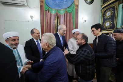 TBMM Başkanı Kurtulmuş, Bükreş Merkez Camii'ni ziyaret etti