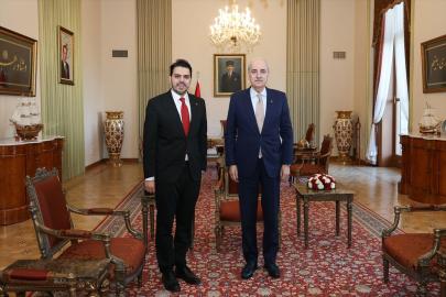 TBMM Başkanı Kurtulmuş, TİKA Başkanı Eren'i kabul etti