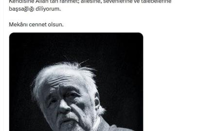 TBMM Başkanı Kurtulmuş'tan İlber Ortaylı için taziye mesajı