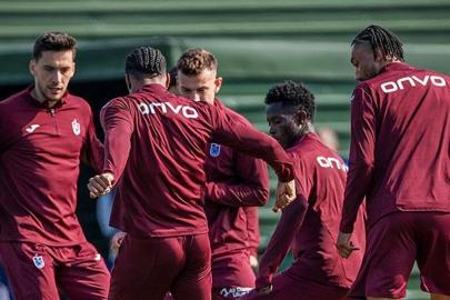 Trabzonspor, Galatasaray maçının hazırlıklarına devam etti