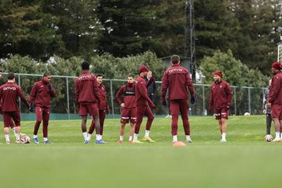Trabzonspor, Galatasaray maçının hazırlıklarına devam etti