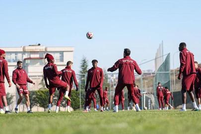 Trabzonspor, Rizespor maçı hazırlıklarını sürdürdü