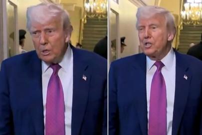 Trump gazetecinin çalıştığı kurumu küçümsedi: Git kendine gerçek bir iş bul