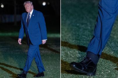 Trump'ın fotoğrafına bakan herkes aynı noktaya takıldı