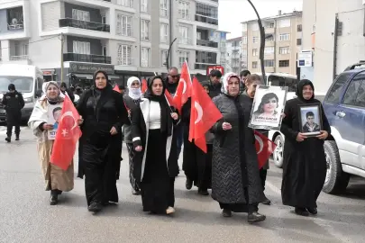 Vanlı aileler DEM Parti binası önündeki "evlat nöbeti"ni sürdürdü
