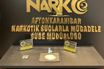 Afyonkarahisar’da uyuşturucu operasyonu: 2 kişi tutuklandı