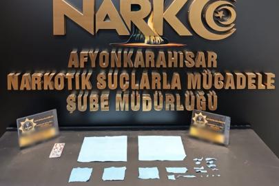 Afyonkarahisar’da uyuşturucu operasyonu: Bir kişi tutuklandı