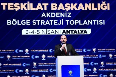 AK Parti Genel Başkan Yardımcısı Büyükgümüş, Akdeniz Bölge Strateji Toplantısı'nda konuştu Açıklaması