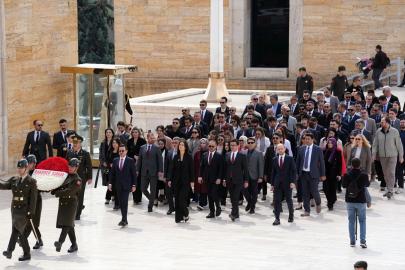 Anadolu Ajansı 106'ncı yaşında Anıtkabir'de