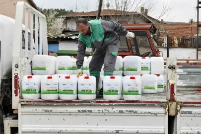 Ankara'da üreticiye yüzde 50 hibeli sıvı gübre desteği