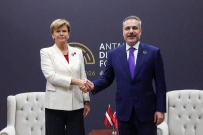 Bakan Fidan, Letonyalı mevkidaşı Braze ile görüştü