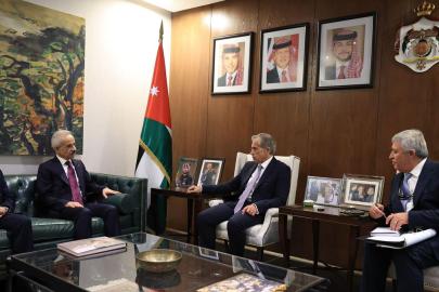 Bakan Uraloğlu, Ürdün Başbakanı Hassan ile bir araya geldi