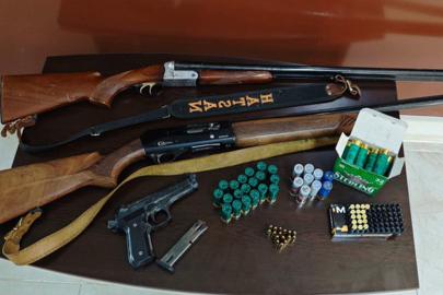 Bilecik’te operasyonu: Ruhsatsız silahlar ele geçirildi