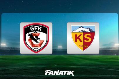 CANLI| Gaziantep FK - Kayserispor (Süper Lig 30. hafta karşılaşması)