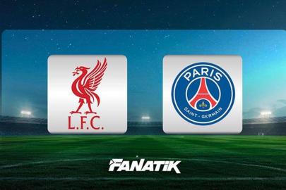 CANLI I Liverpool - PSG (Şampiyonlar Ligi çeyrek final rövanş maçı)