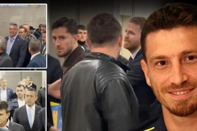 CANLI |Mert Hakan Yandaş için büyük destek! Fenerbahçeli futbolcular, Tedesco ve Ali Koç adliyeye geldi