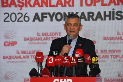 CHP Genel Başkanı Özel, Afyonkarahisar'da konuştu Açıklaması