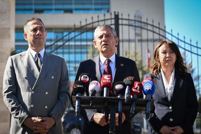 CHP Genel Başkanı Özel, AYM Başkanı Özkaya'yı ziyaretinin ardından konuştu Açıklaması