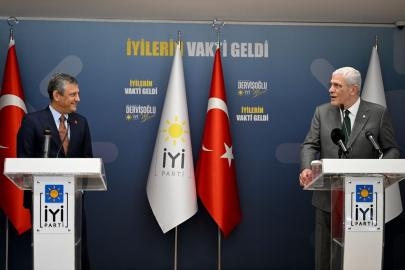 CHP Genel Başkanı Özel, İYİ Parti Genel Başkanı Dervişoğlu'nu ziyaret etti Açıklaması