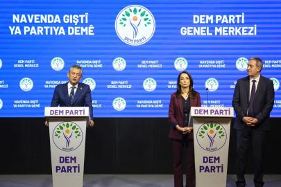 CHP Genel Başkanı Özgür Özel, DEM Parti'yi ziyaret etti Açıklaması