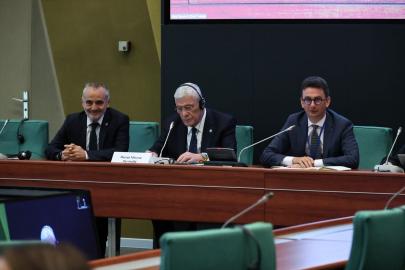 Dervişoğlu, Avrupa Konseyi Parlamenter Meclisi ALDE Grup Başkanı Bulai ile görüştü