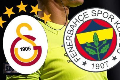 Galatasaray - Fenerbahçe derbisinin hakemi belli oldu