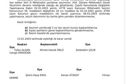 Hayati Yazıcı'dan 'Ara Seçim' Tartışmalarına Yanıt