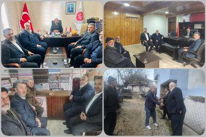 HÜDA PAR Mersin İl Başkanı Demir’den Çamlıyayla’ya ziyaret