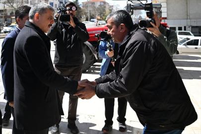 İçişleri Bakanı Çiftçi, Kırşehir'in Kaman ilçesinde ziyaretlerde bulundu