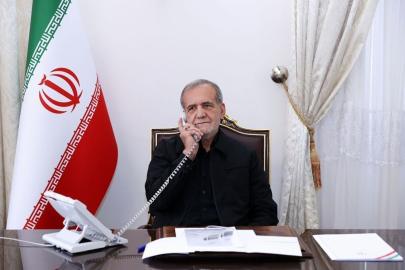 İran Cumhurbaşkanı Pezeşkiyan, Pakistan ve Fransa liderleriyle siyonist ihlalleri görüştü