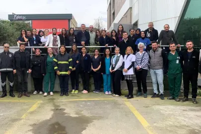 KOBİTEM’in yangın eğitimi ile hastaneler güvende