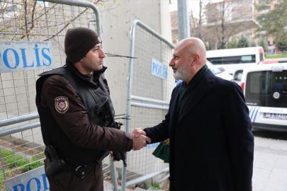 Kocasinan Belediye Başkanı Çolakbayrakdar'dan Polis Merkezi Amirliğine ziyaret