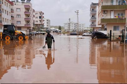 Mardin’de sağanak yağış sele neden oldu