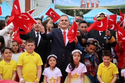 Muğla'da 23 Nisan coşkusu