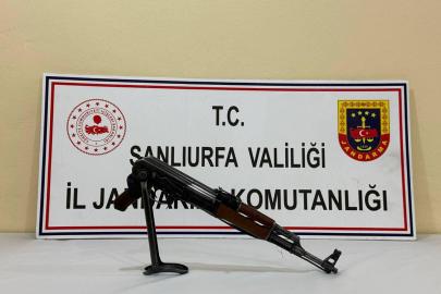 Şanlıurfa'da ruhsatsız silah operasyonu